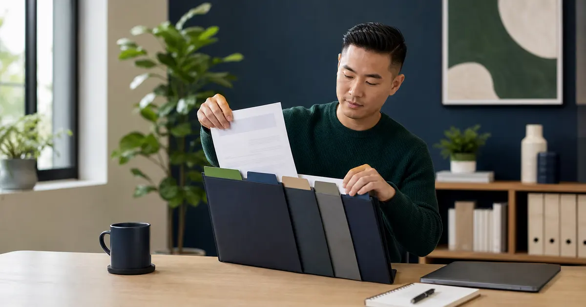 Education provider assembling an ESA invoice and supporting evidence packet
