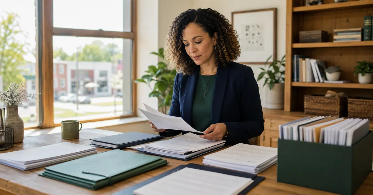 ESA provider organizing business, qualification and approval evidence for the Iowa Students First Education Savings Accounts (ESA)
