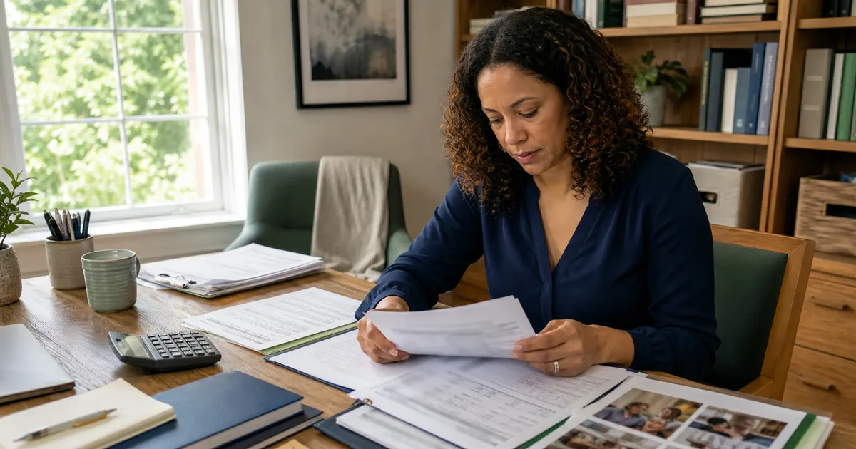 ESA provider assembling an itemized North Carolina ESA invoice with service, order and fulfillment records