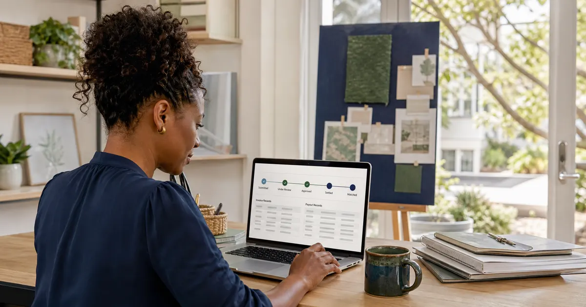 ESA provider reviewing ClassWallet submission, review, approval and settlement statuses for South Carolina
