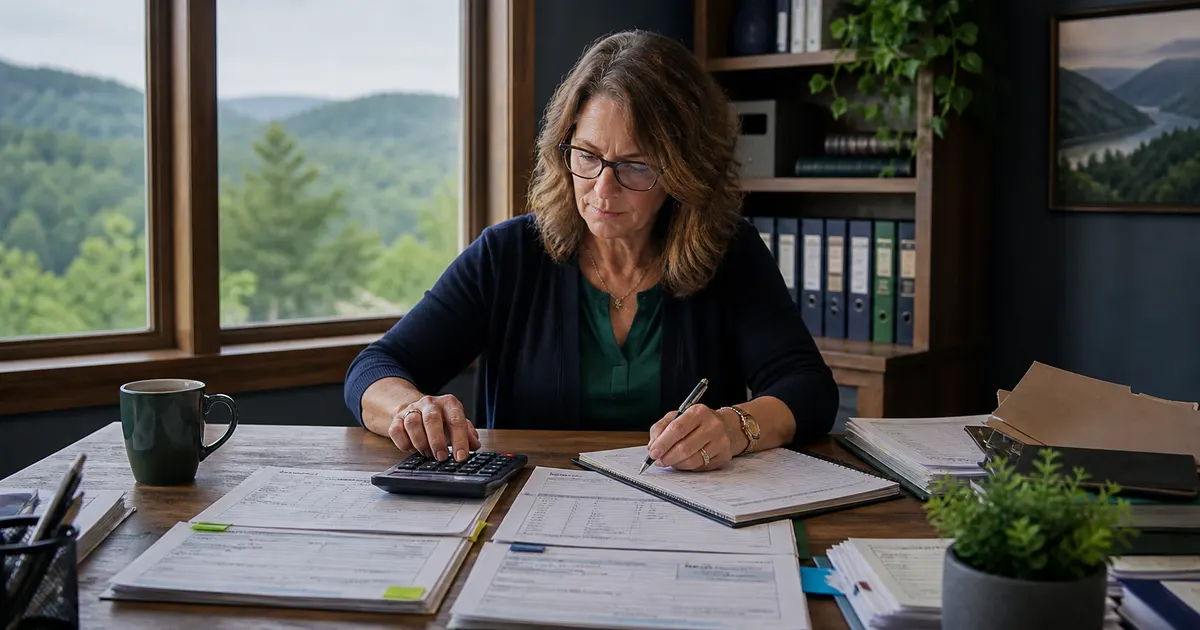 ESA provider matching a West Virginia ESA invoice, approved amount, remittance, fee and bank deposit